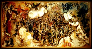 Exodus by Marc Chagall (tapestries decorating Israeli Knesset)