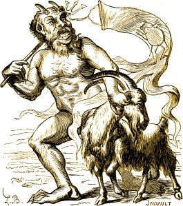  Azazel in the form of devil-goat, the work of Collin de Plancy Dictionnaire Infernal (Paris, 1825)